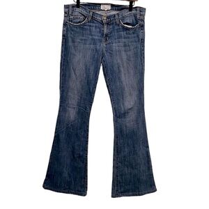 CURRENT ELLIOT The Low Bell Flare Jeans Size 31
